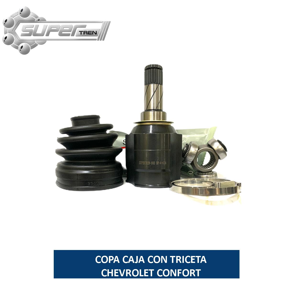 COPA CAJA CON TRICETA CHEVROLET CHEVY CONFORT